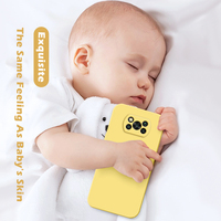 Poco X3 Pro Pocox3 Pro Case kwadratowy płynny silikonowy aparat osłona obiektywu miękka pokrywa dla Xiaomi Poco X3 X 3 Pro NFC gt Pocox3 Pro 4